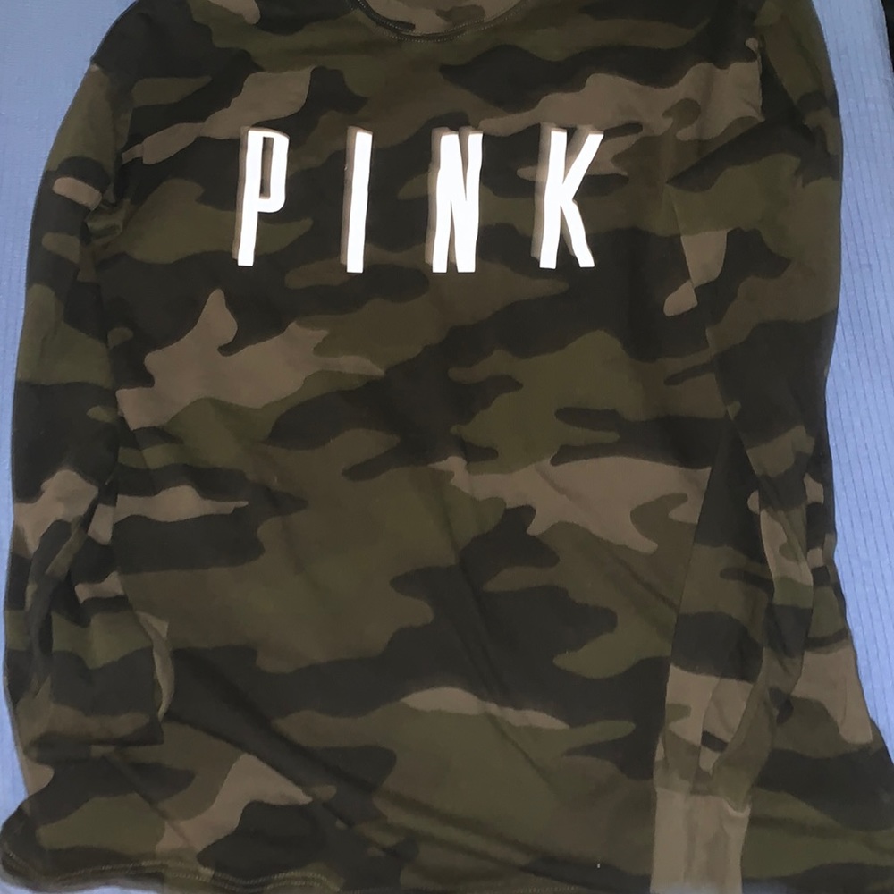 Pink long sleeve shirt